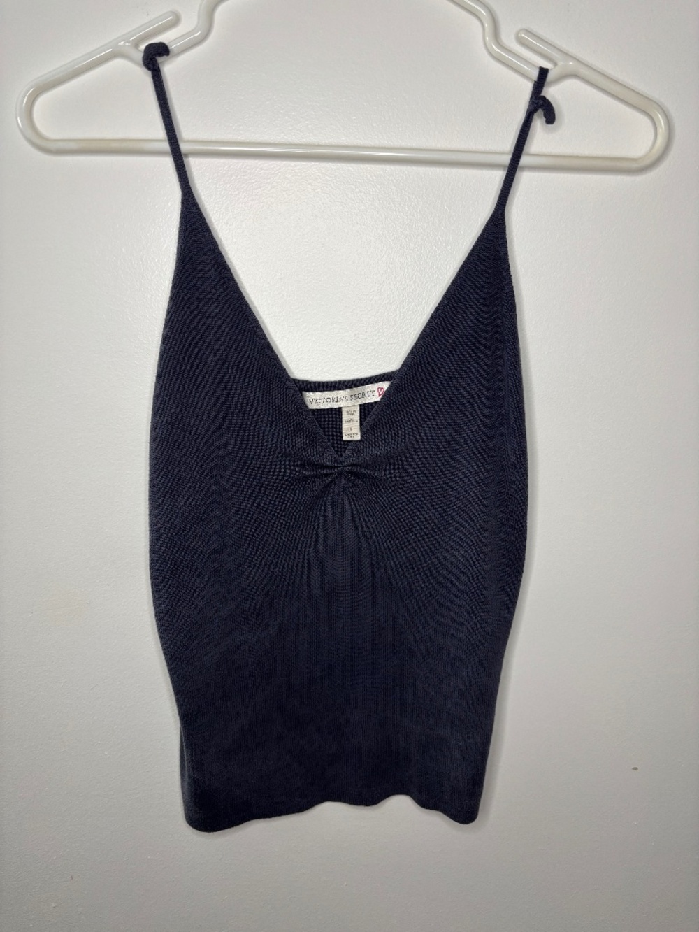 Victoria's Secret Spun Silk Tank Top Ribbed Size L